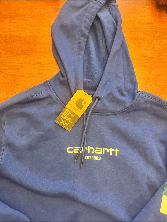 Carhartt Other - Carhartt Royal Blue Logo Hoodie